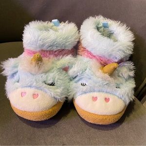 Unicorn Slippers - Toddler Girls - Size 6